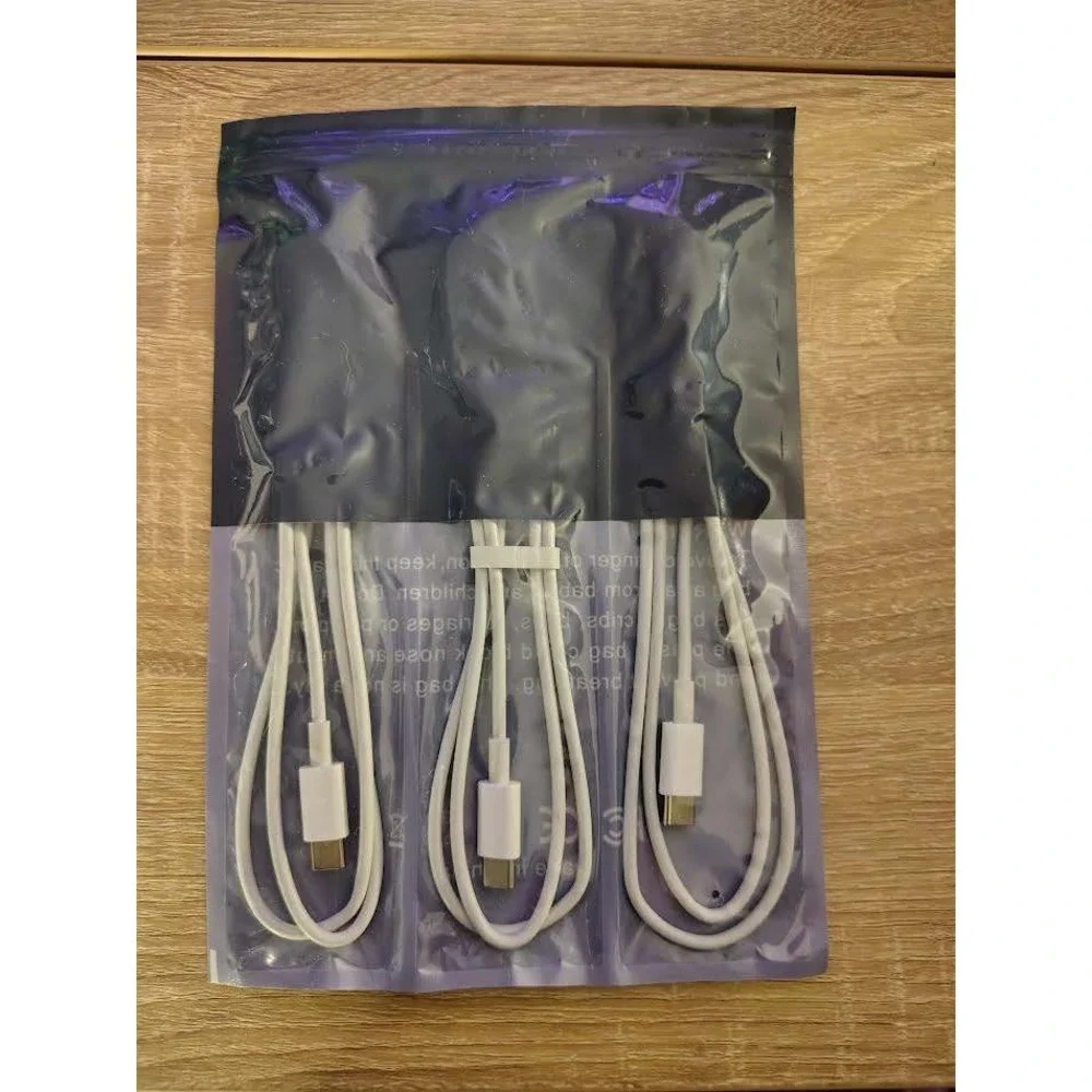 Apple USB C to Lightning Cable White 3 Pack‎ 3ft Certified MFi